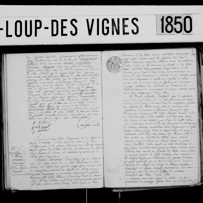 Acte de mariage